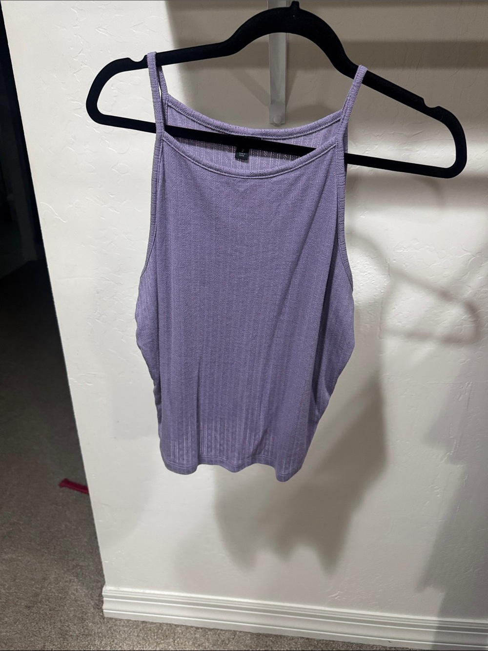 Torrid lilac high neck cropped tank